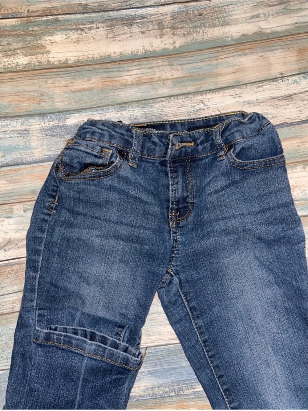 Lucky Brand Girls Size 10 Jeans Bundle Zoe Skinny Elastic Waist 2 Pair - Picture 4 of 12